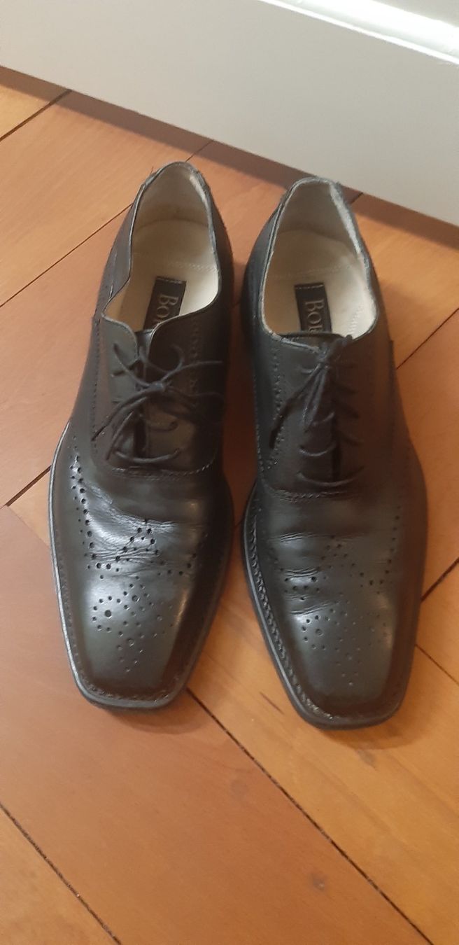 Herrenschuhe: Borelli elegante Schuhe LEDER Gr. 43 – Neu (gemäss Beschreibung) aus Zürich von Venecia25