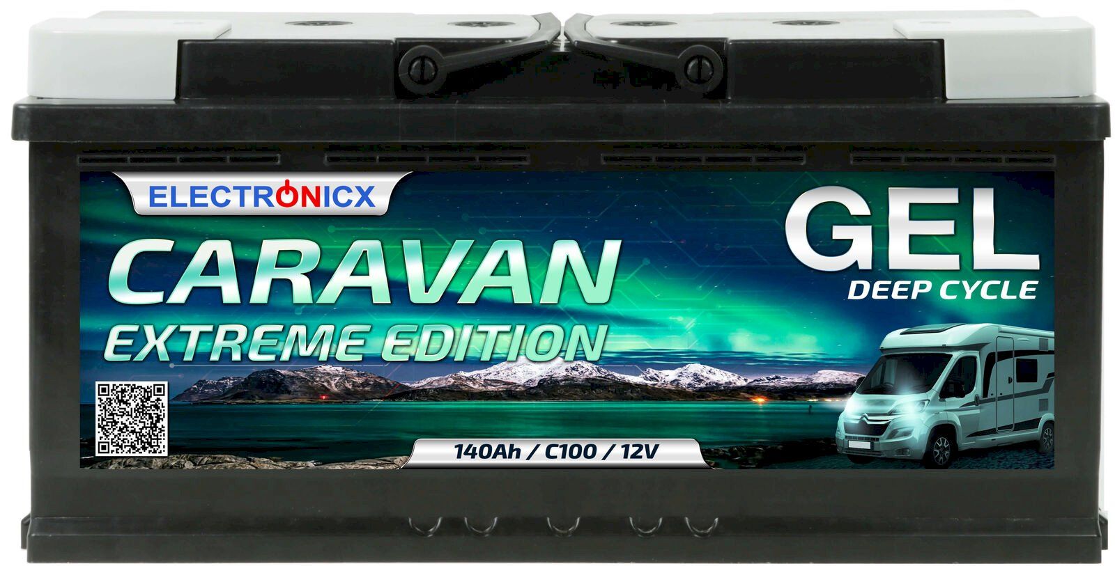Batterie: Electronicx Caravan EXTREME 140 AH 12V – Nuovo e nell'imballaggio originale da Bottighofen venduto da zaap