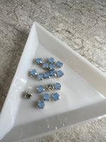 Strasssteine zum aufnähen 4 mm, Strass (neu)