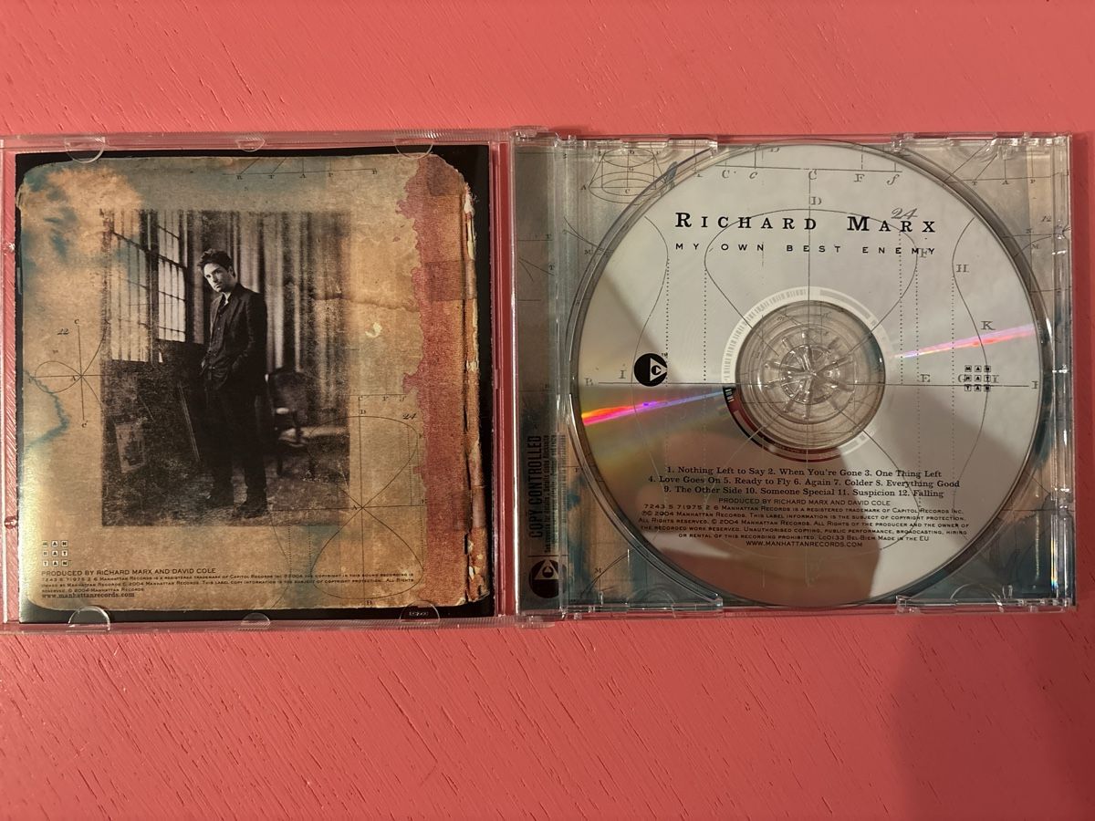CD: Richard Marx - My Own Best Enemy – Usato da Lützelflüh-Goldbach venduto da Deiv4 2