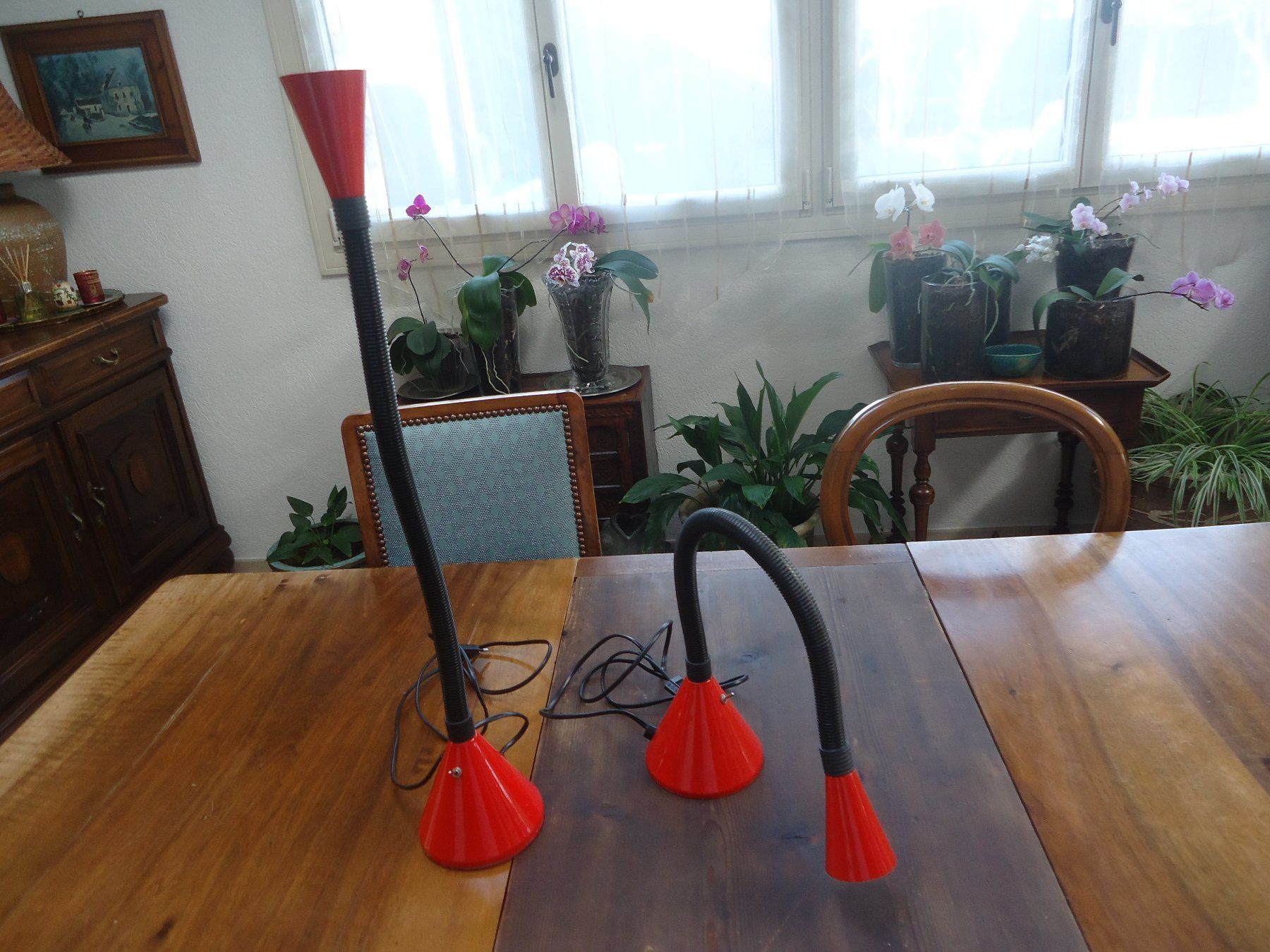 Lampade: Lampes de bureau flexibles 2 pièces - Design 1975 – Usato da Vessy venduto da mafabe 5