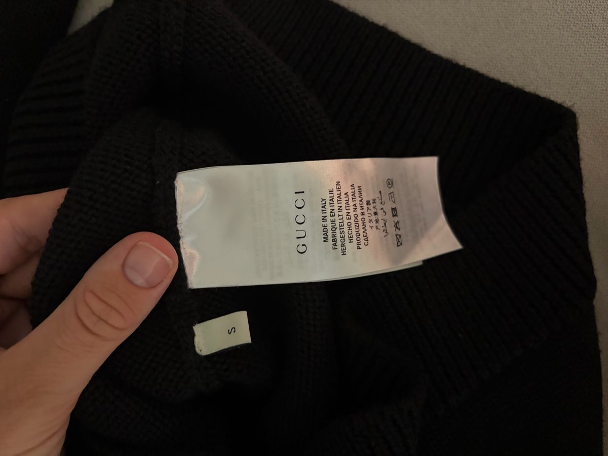 Gucci Pullover & Sweatshirts: Gucci Pullovers Strick Pullover V-Ausschnitt Biene Grösse S – Neu (gemäss Beschreibung) aus Luzern von bma_7pkv 3