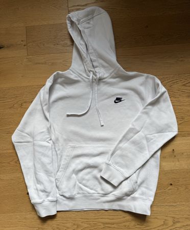 Nike Kapuzenpullover weiss Grösse M