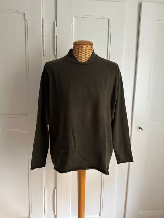LABO.ART - Wollpullover olivgrün XS