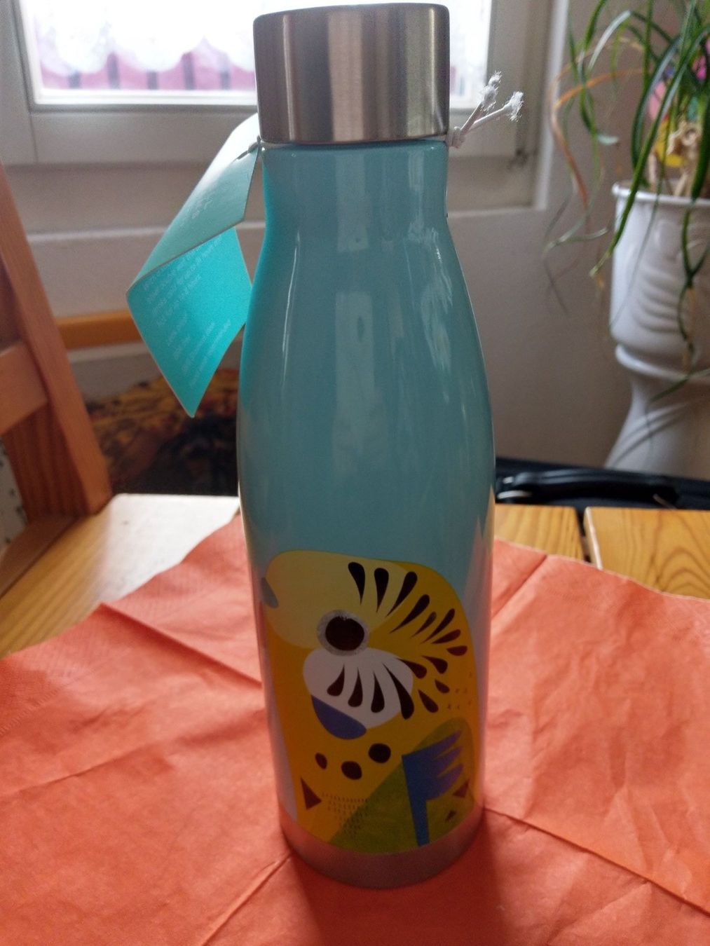 Borracce & Thermos: Wellensittich Trinkflasche aus Australie – Nuovo e nell'imballaggio originale da Maienfeld venduto da Hanswurst64 1