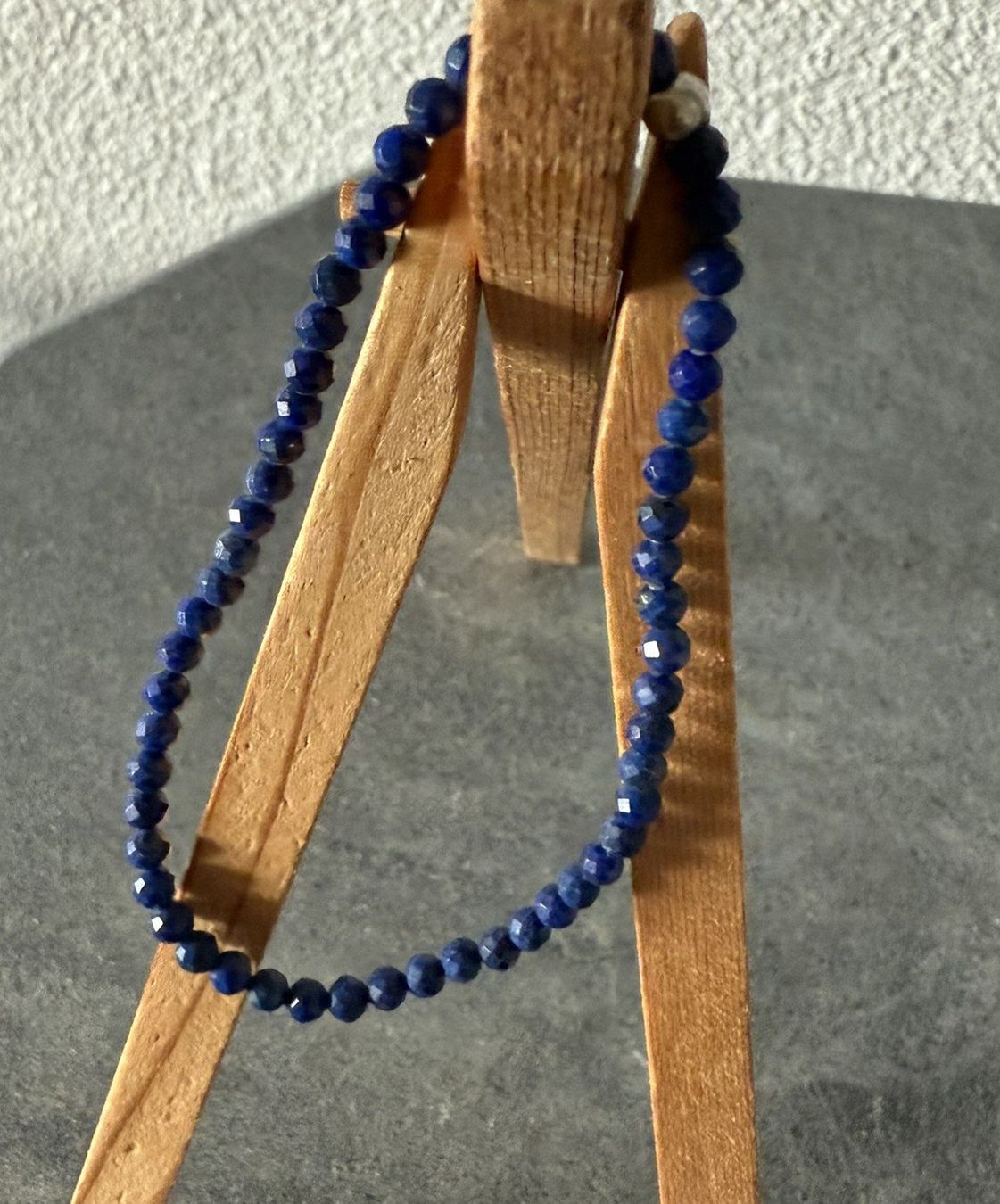 Bracciali & Braccialetti: Lapislazuli Edelstein Armband – Usato da Lommis venduto da manmarmi 1