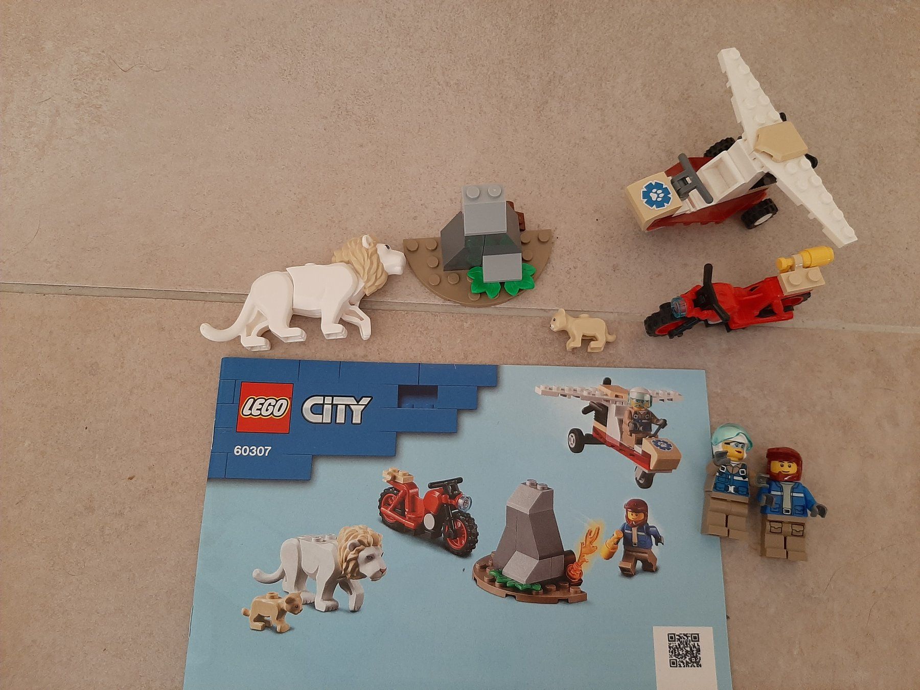 Lego Giocattoli: Lego City 60307 Tierrettungscamp – Usato da Laufen venduto da Julie231004 2