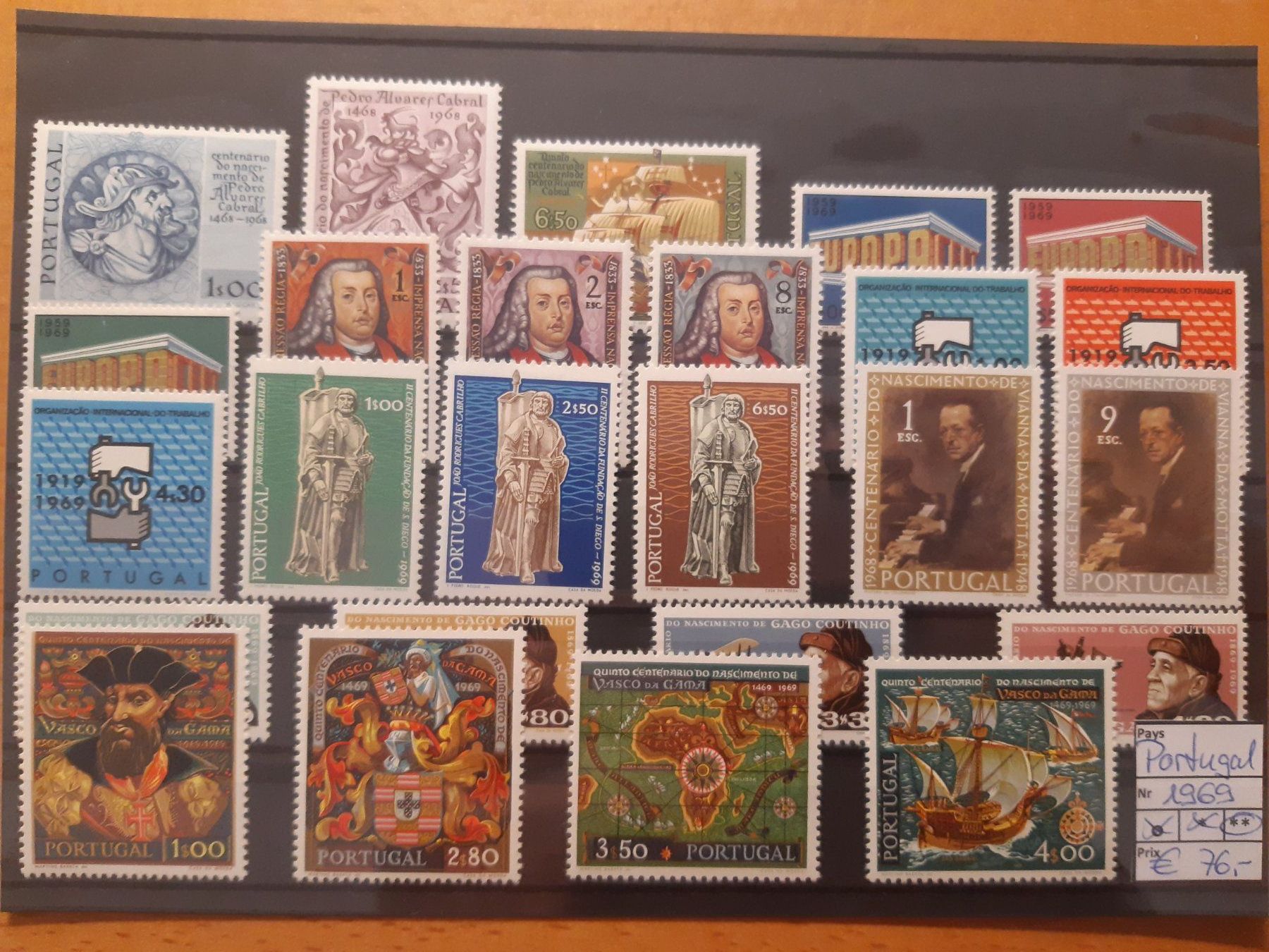 Tutti i francobolli: Portugal** 1969 – Nuovo (secondo la descrizione) da Confignon venduto da Alfda2000