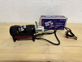Graupner Starter ECO-40 12V mit Kabel und Klemmen