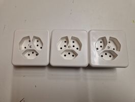 3 x Feller Standard 3xt13