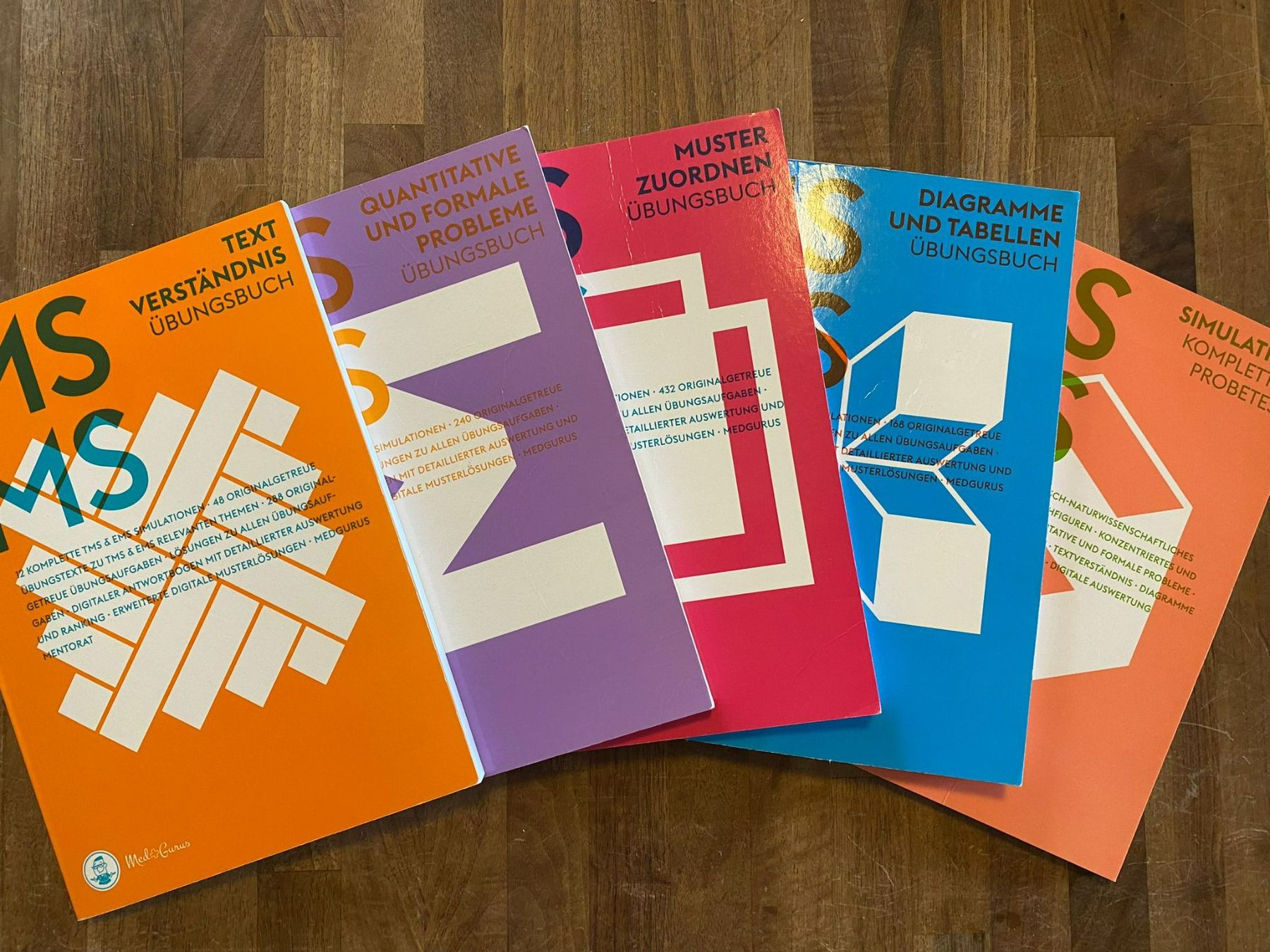 Libri: TMS/EMS Numerus Clausus Bücher MedGurus Bundle – Usato da Appenzell Eggerst. venduto da Loredana.B