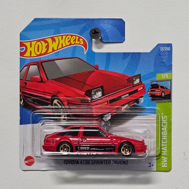 Hot wheels toyota corolla ae86 sprinter trueno apex (Neu und ...