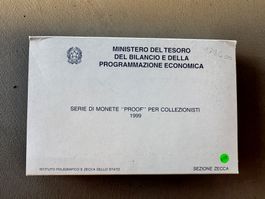 Italien Münzsatz 1999 - Proof