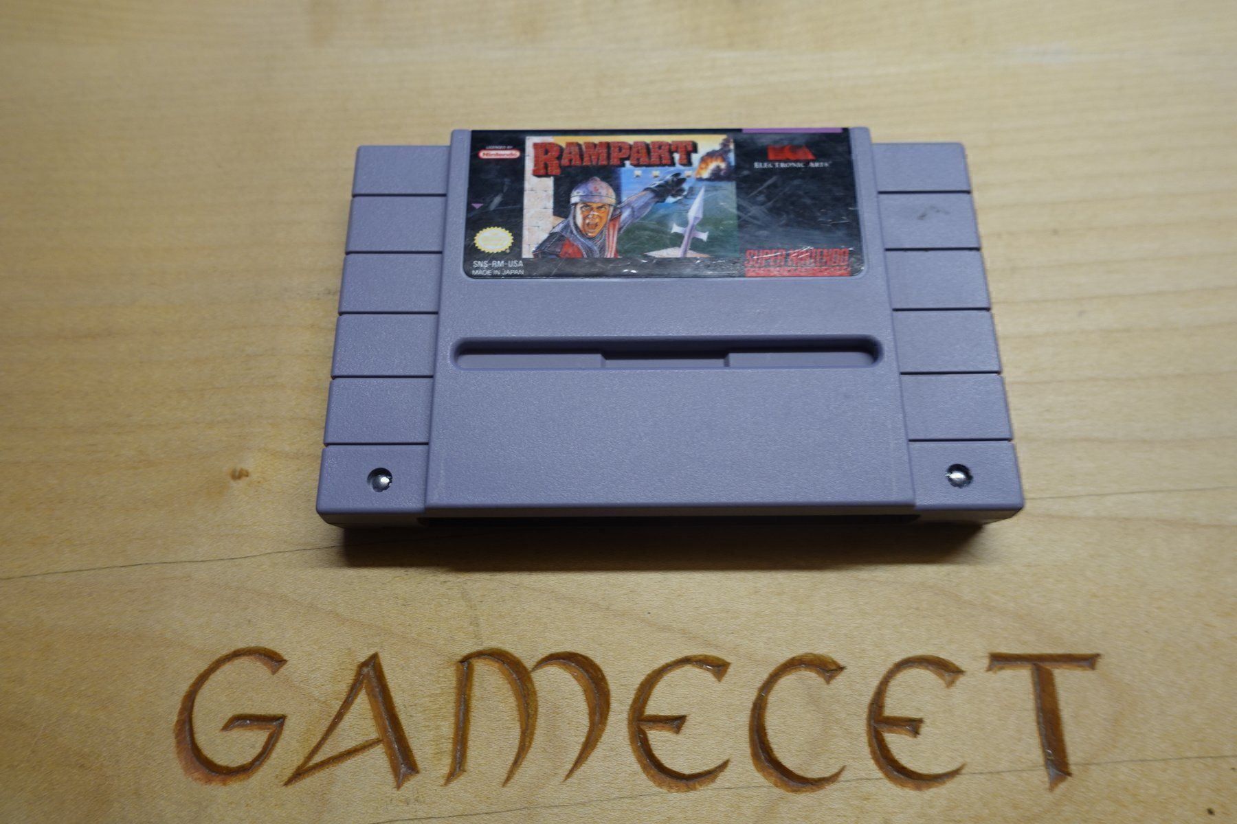 Nintendo Spiele: Rampart - US-Version – Gebraucht aus Steinach von Gamecet