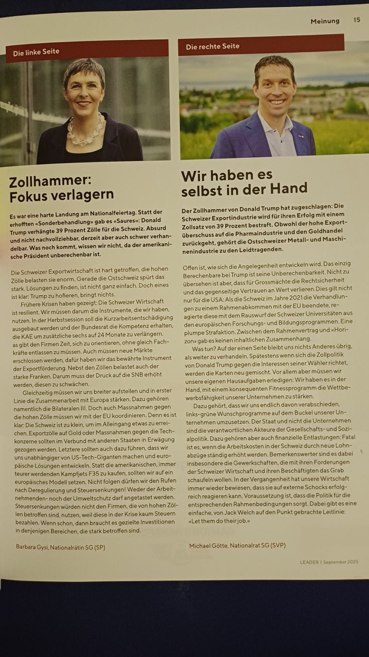 Riviste & Magazine: Magazin LEADER September 2025 – Usato da Siegershausen venduto da Bubsi83 3