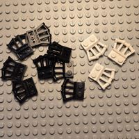 Lego 11 x Scharnierplatten (92692)