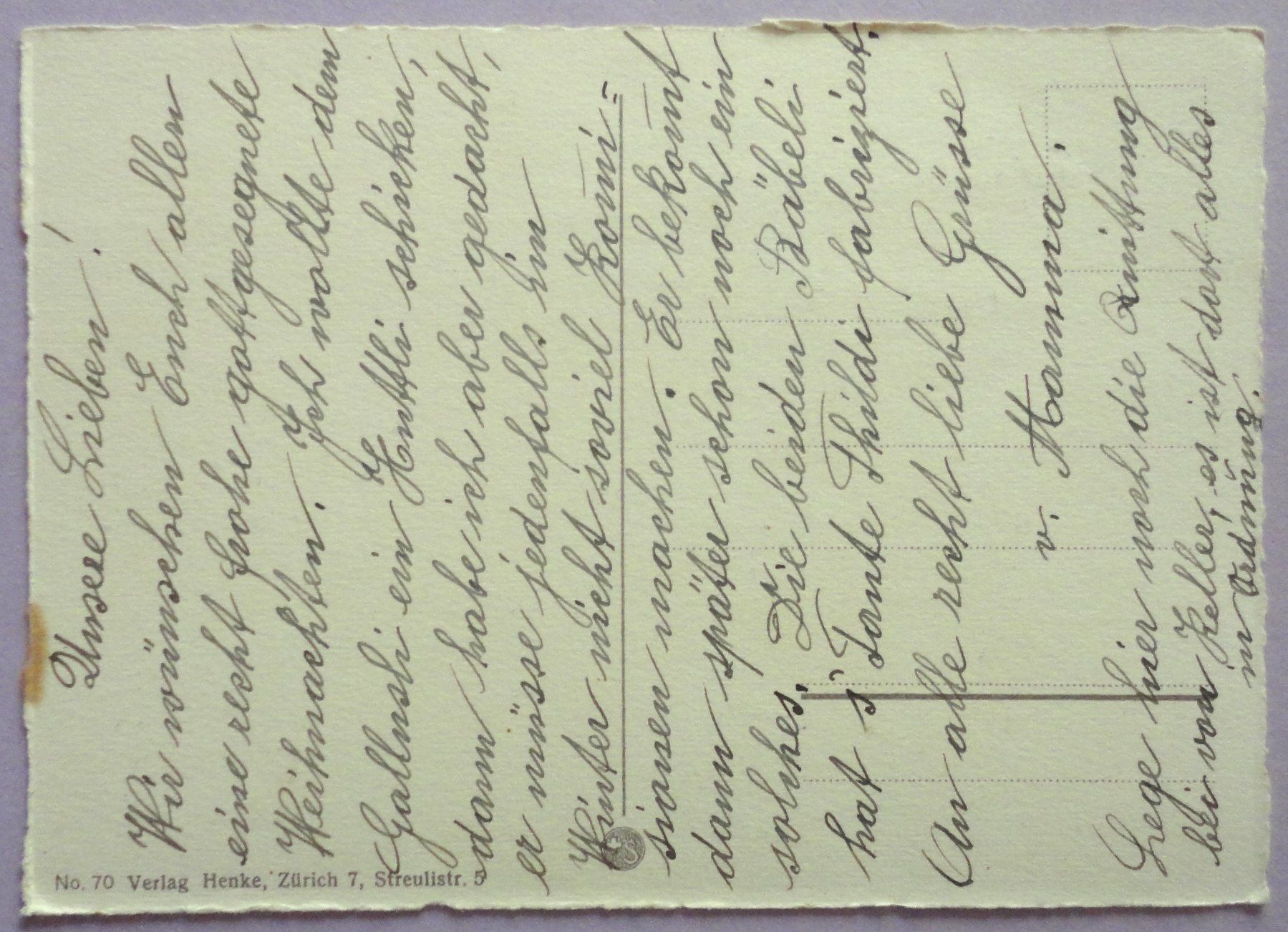 Cartoline postali: Weihnachsbotschaft – Difettoso da Fétigny venduto da Billy2miny 1