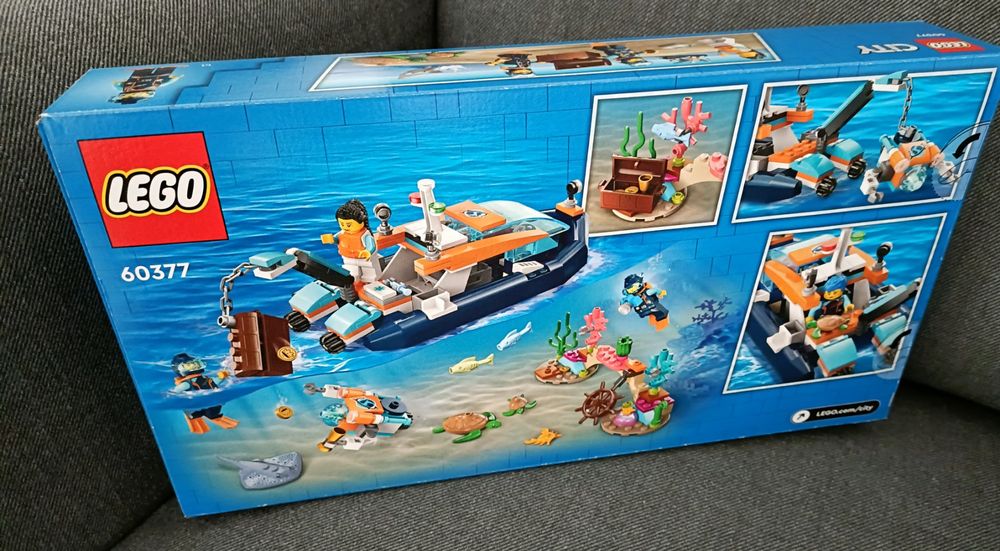 Lego 60377 Meeresforscher-Boot (Neu und originalverpackt) in ...