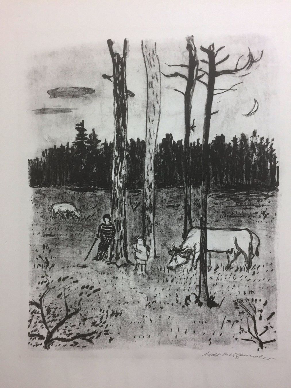 Grafica & Litografie: Morgentaler Ernst Lithografie – Usato da grenchen venduto da Belarte