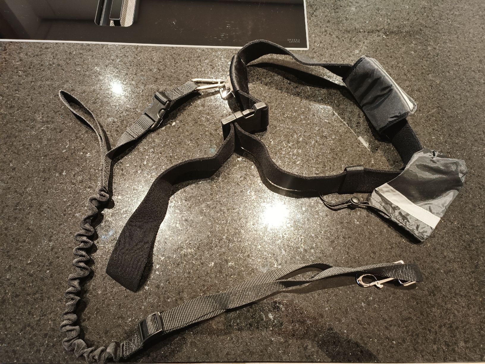 Attrezzatura da arrampicata: Jogginggurt mit Leine und Guddibag – Nuovo (secondo la descrizione) da Frauenfeld venduto da Manusu90
