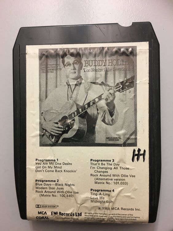 BUDDY HOLLY 8 Spur Kassette | Kaufen auf Ricardo