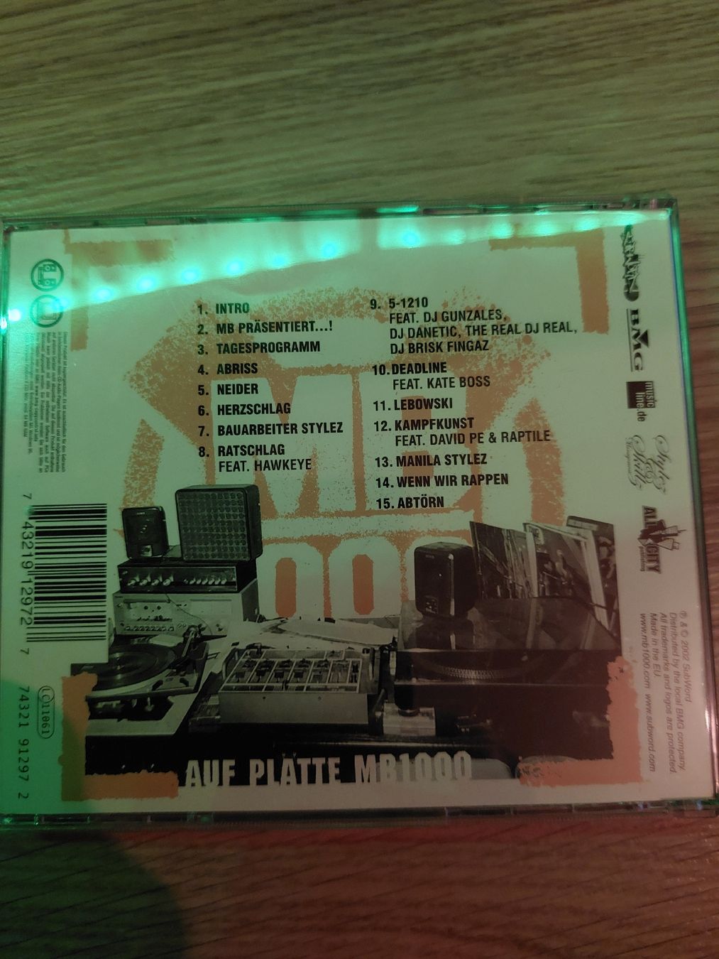 CD: MB1000 – Usato da Zürich venduto da Collector69 1