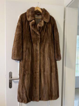 Pelz-AG Zürich mink coat, brown, size M