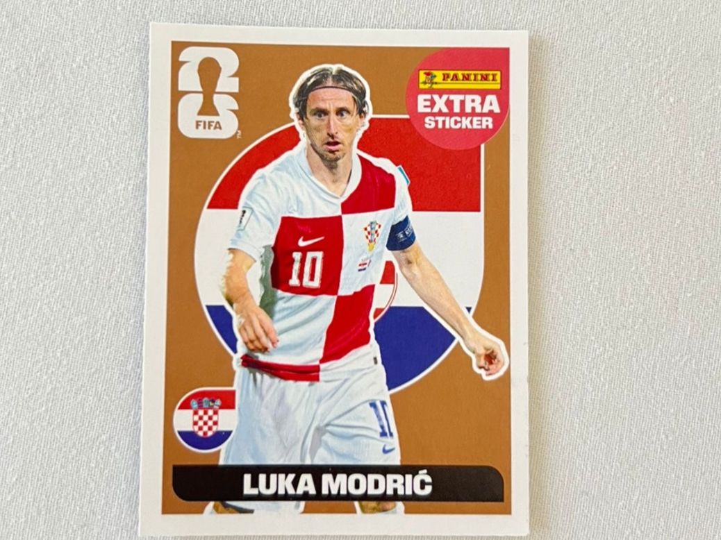 Panini Carte collezionabili: PANINI Extra Sticker LUKA MODRIC - FIFA 2026 – Usato da Sursee venduto da ohr75