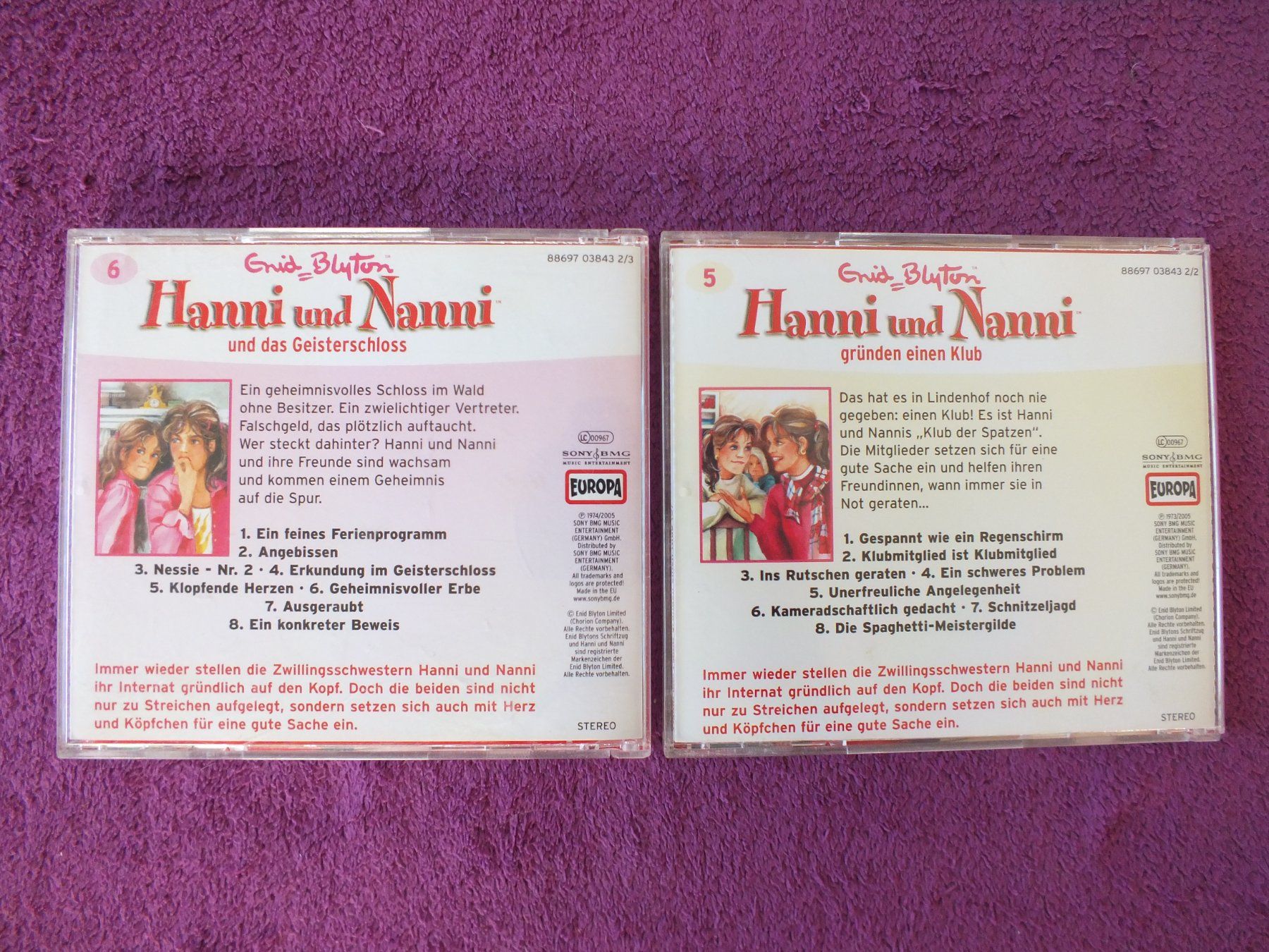 CD: 6 - Hanni und Nanni - Hörspiel - CD´s – Usato da Müllheim Dorf venduto da Seeeule01 2