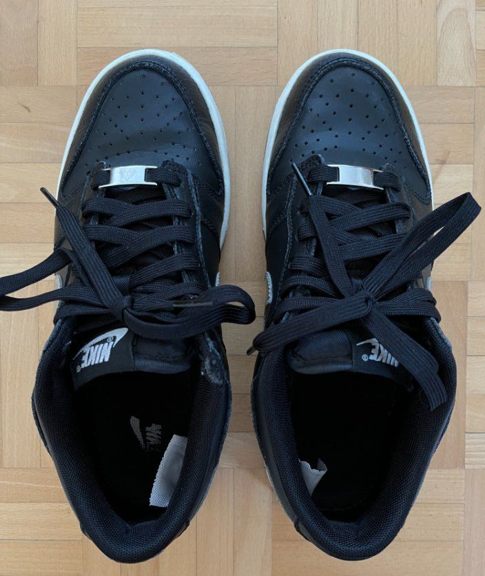 Nike Scarpe da uomo: Nike Dunk Low Black/Silver Gr.38.5 – Usato da Adliswil venduto da rit_z7rt 3