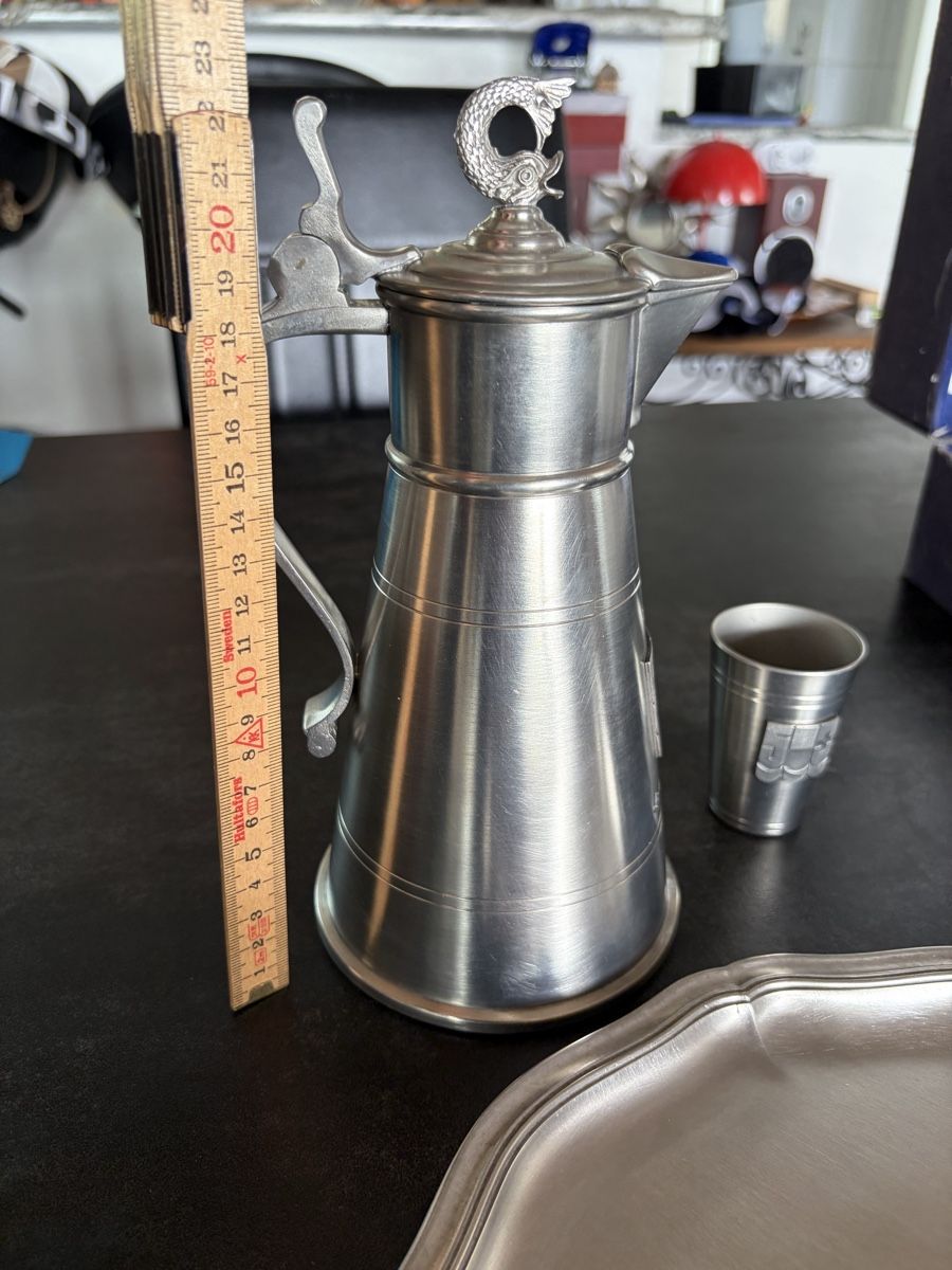 Set di piatti: Service en Étain – Usato da Vallamand venduto da Bricbracbroc82 3