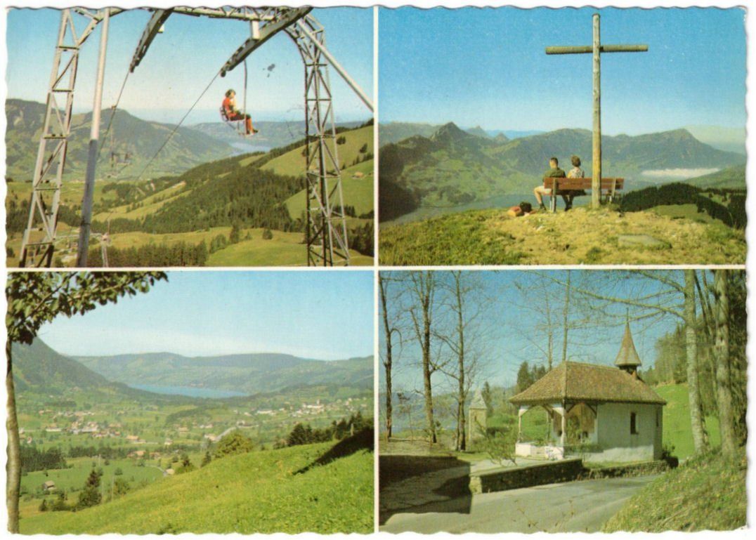 Cartoline postali: Sattel - 4 Bild AK – Usato da Binningen venduto da Mountainrider