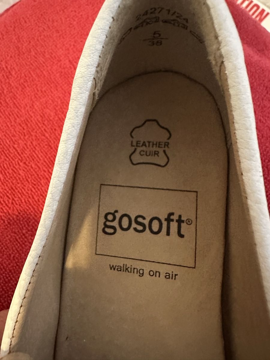 Damenschuhe: Walking gosoft Schuhe Leder Gr.38 – Gebraucht aus Pfungen von Outlet64 2