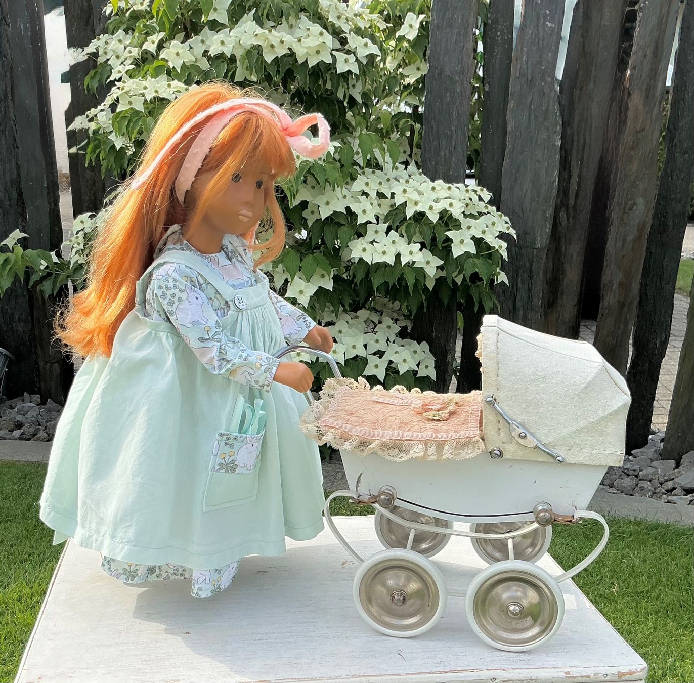 Carrozzine per bambole: ALTER NOSTALGIE PUPPENWAGEN – Usato da Zell LU venduto da Silvermemory 9