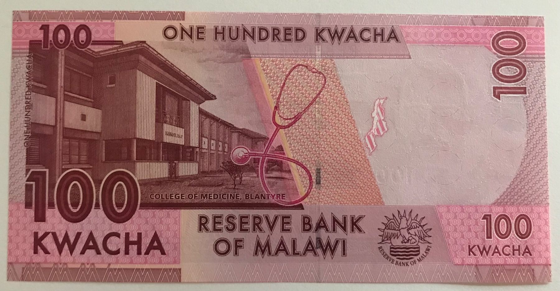 Banconote: Malawi 100 Kwacha 2019 Neuwertig – Nuovo (secondo la descrizione) da Algetshausen venduto da Carrhard 1