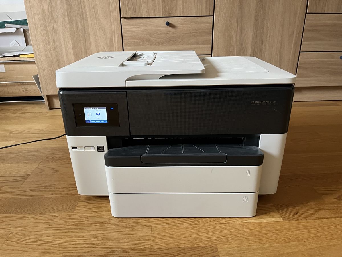 Hewlett Packard Stampanti: HP 7740 Office Jet Drucker Scanner A4/A3 – Usato da Zürich venduto da jas_nqy8