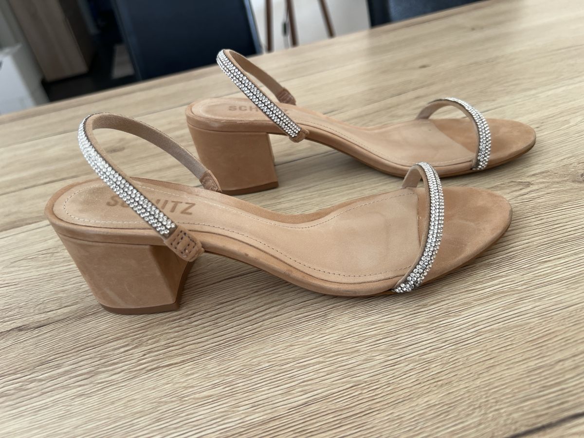 Scarpe da donna: Sandales Schutz taille 38 avec strass! – Usato da La Chaux-de-Fonds venduto da GabrielaKlein 4