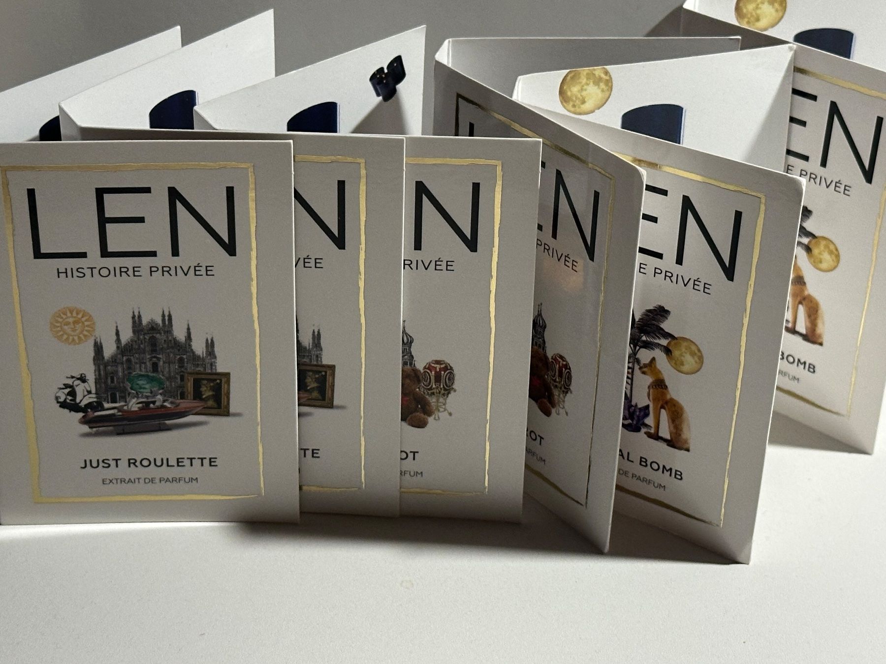 Profumi & Eau de Toilette: Original Len Histoire privée, Duftset, neu – Nuovo (secondo la descrizione) da Aarburg venduto da flacon05