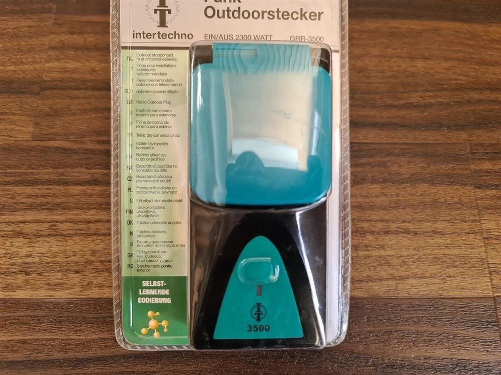 Intertechno Spine: Intertechno Funk-Outdoorstecker 2300W ab 1.- – Nuovo e nell'imballaggio originale da KRINAU venduto da Mio_Liqstyle 3