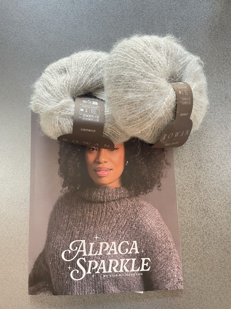 Lana: Rowan Alpaca Sparkle Garn hellgrau 2x 50g neu – Nuovo e nell'imballaggio originale da Lenzerheide/Lai venduto da ale_57ys
