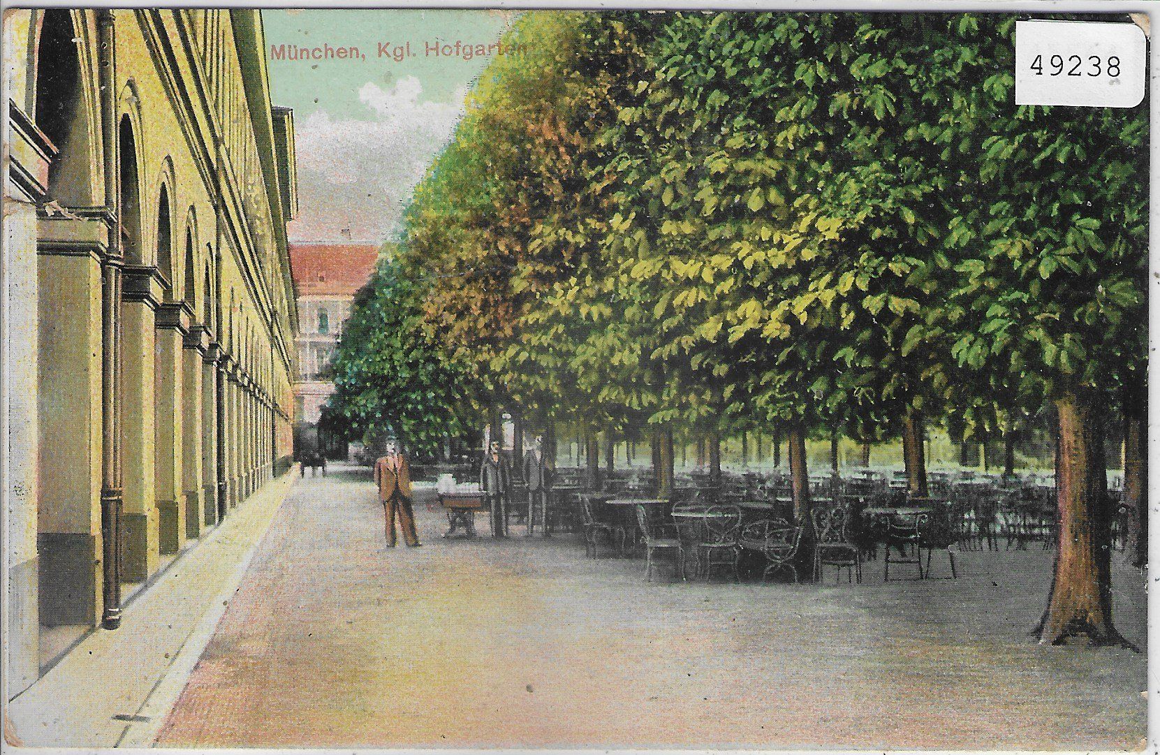 Cartes postales: München - Kgl. Hofgarten – D'occasion à Ettingen par Kartenplanet