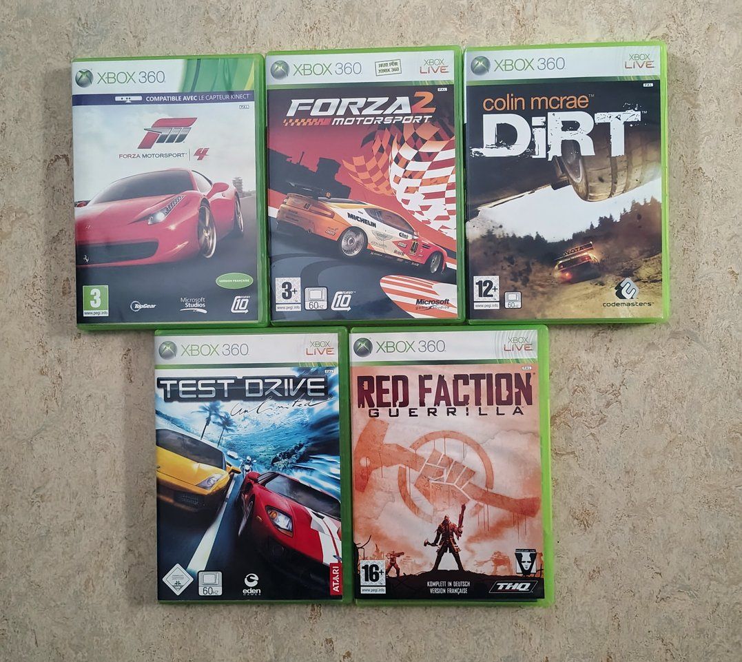 Microsoft Console: Xbox 360 + Kinect + 17 Games + Zubehör – Usato da Zürich venduto da Zakfu 3