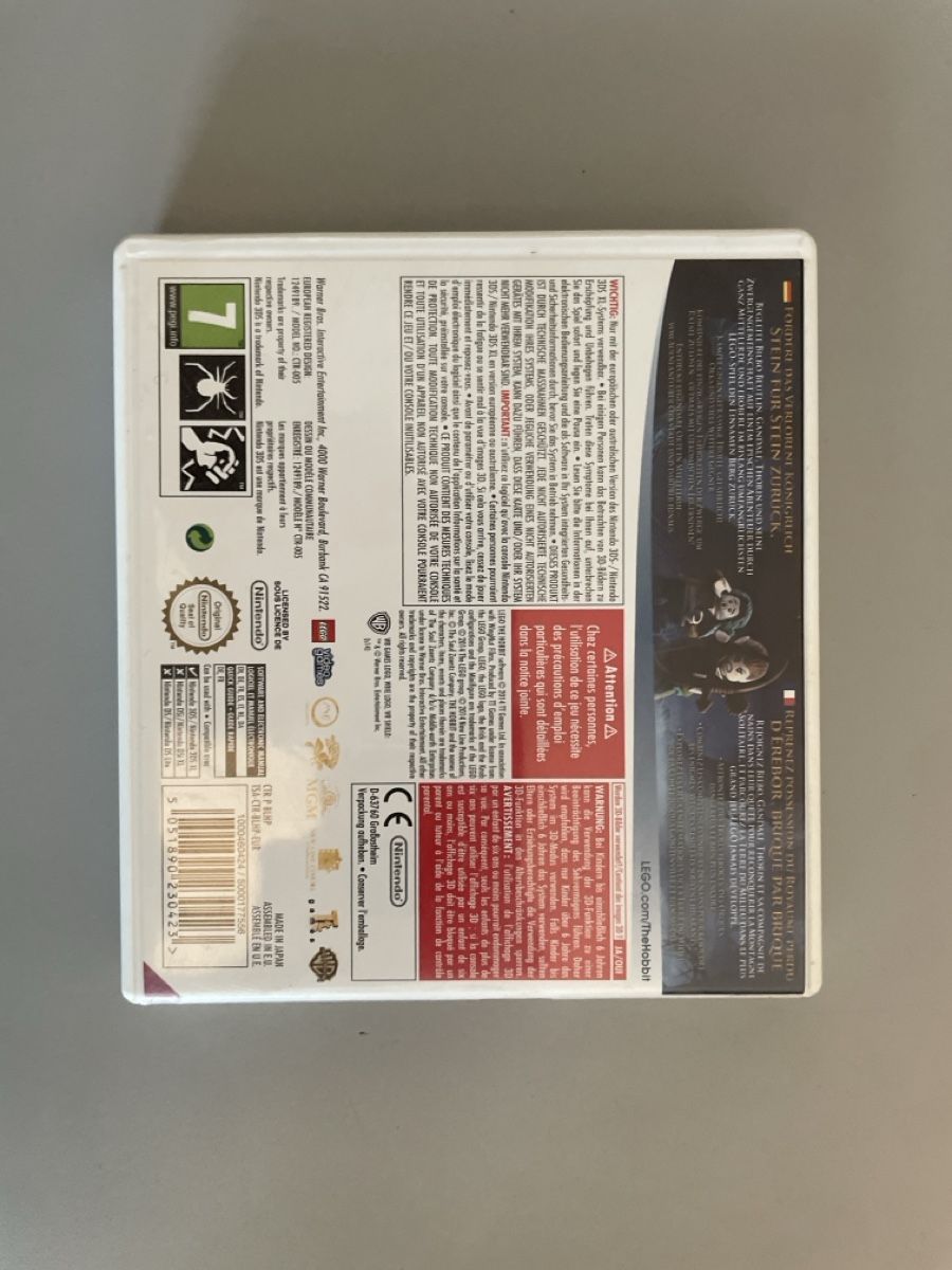 Nintendo Giochi: Lego The Hobbit Nintendo 3DS – Usato da Zürich venduto da Mika.monod 2