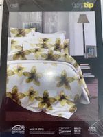 Bettwäsche 1 Duvet Bettüberzug 160 x 210 / 2 Kissen 65 x100