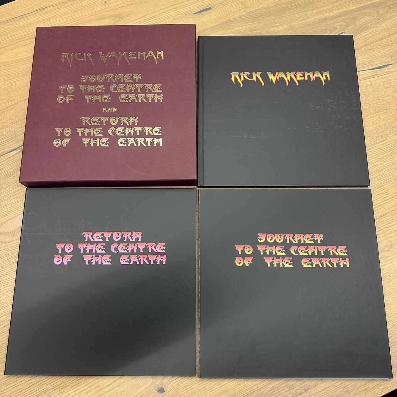 Vinyles: Rick Wakeman – Journey and Return to.. - 4LP + 2CD + Book – D'occasion à Caslano par campo_santo 1