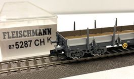 Fleischmann 5287 CH= Rungenwagen Europ SBB Res 156-8 4-Achs