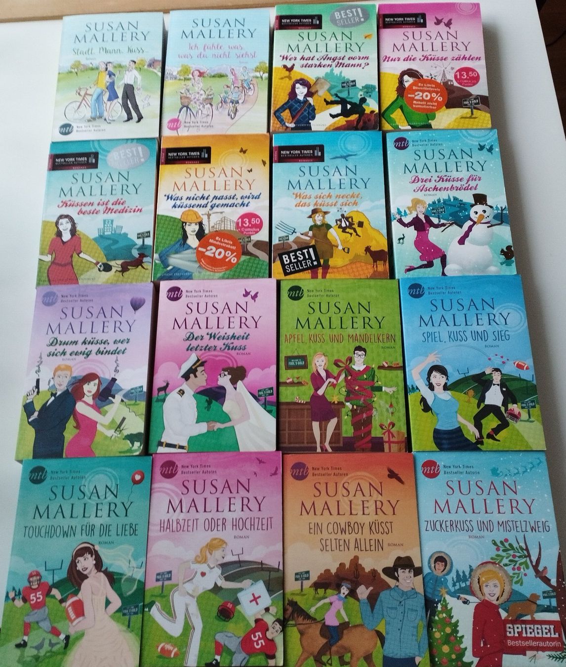 Bücher: 16 TB - Susan Mallery "Fool's Gold" – Gebraucht aus Obernau von