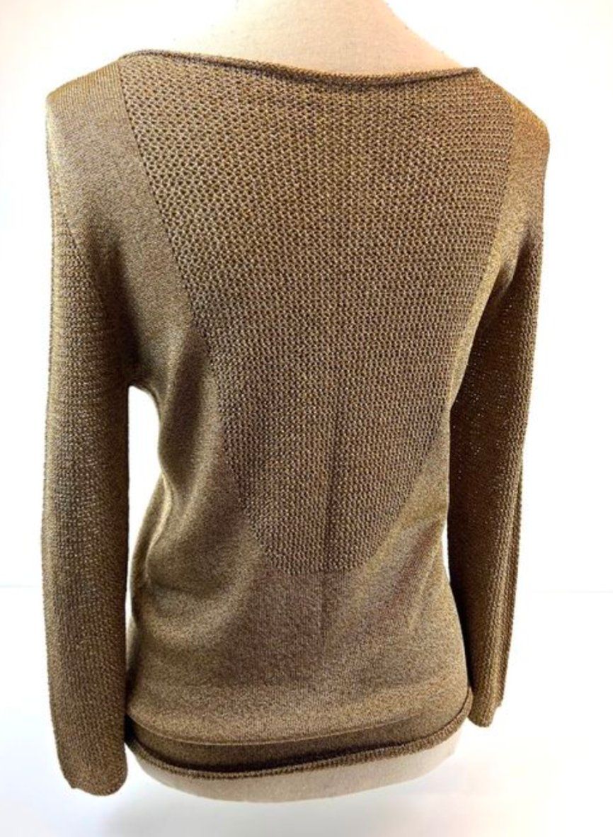 Maglioni & Felpe: TRUSSARDI JEANS Feinstrick Pullover mit V-Ausschnitt, Gr.M-L – Usato da Pfäffikon ZH venduto da siae 6