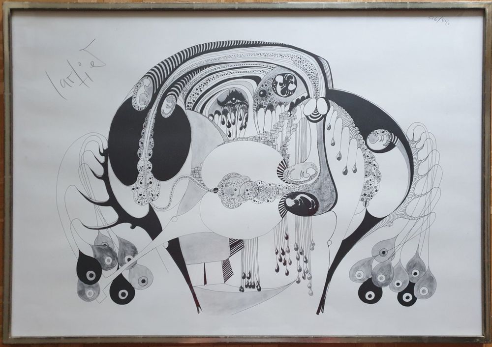 Lithographie / Paul Cartier 1