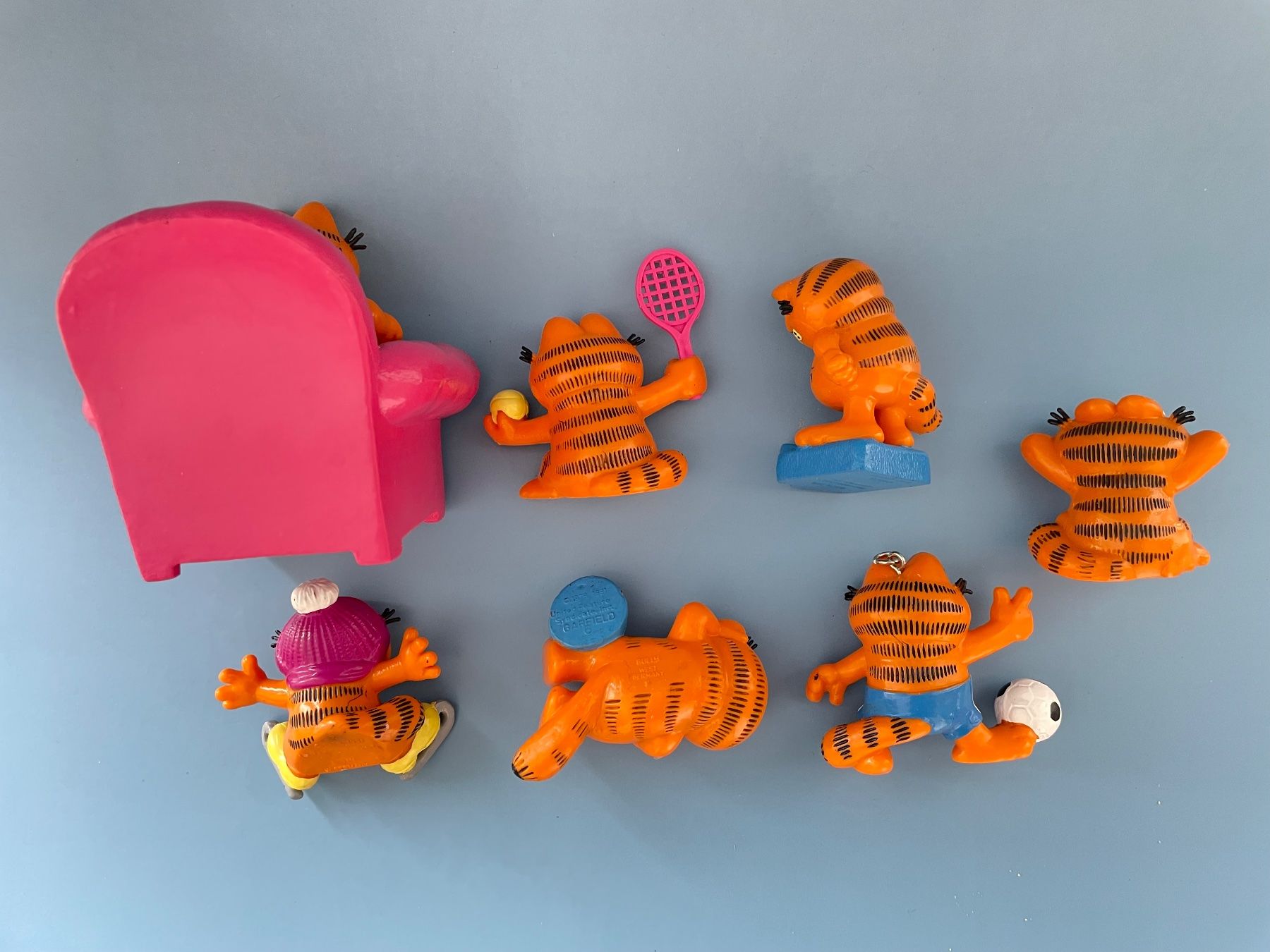 Bullyland Figuren: 7x Garfield Comic Figur Comicfigur 1978, 1981 U.F.S. Bully – Gebraucht aus Gossau SG von entwederoder 3